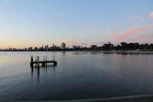St Kilda beach